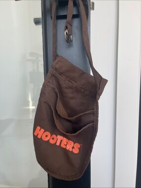Authentic Hooters Brown Pouch NEW